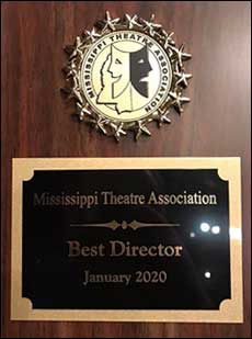 Best Director Award, presented to Gabe Smith, MTA 2020