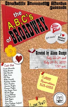The A, B, C's of Broadway - Summer Msucial Revue
