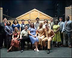 The cast of Bright Star